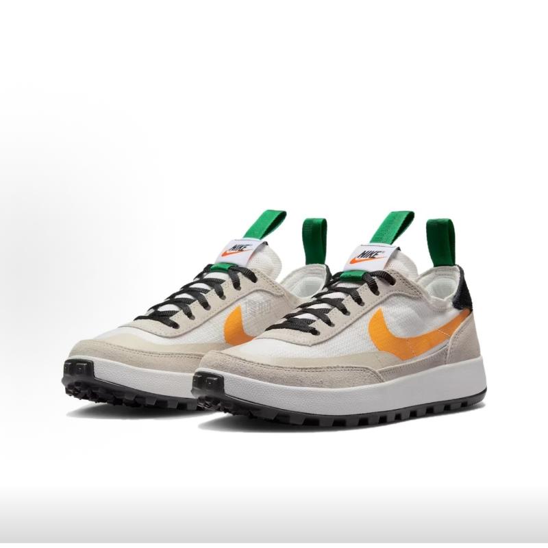 Tom Sachs x NikeCraft General Purpose Shoe Summit White Женские кроссовки Pine-Green University-Gold DA6672-100