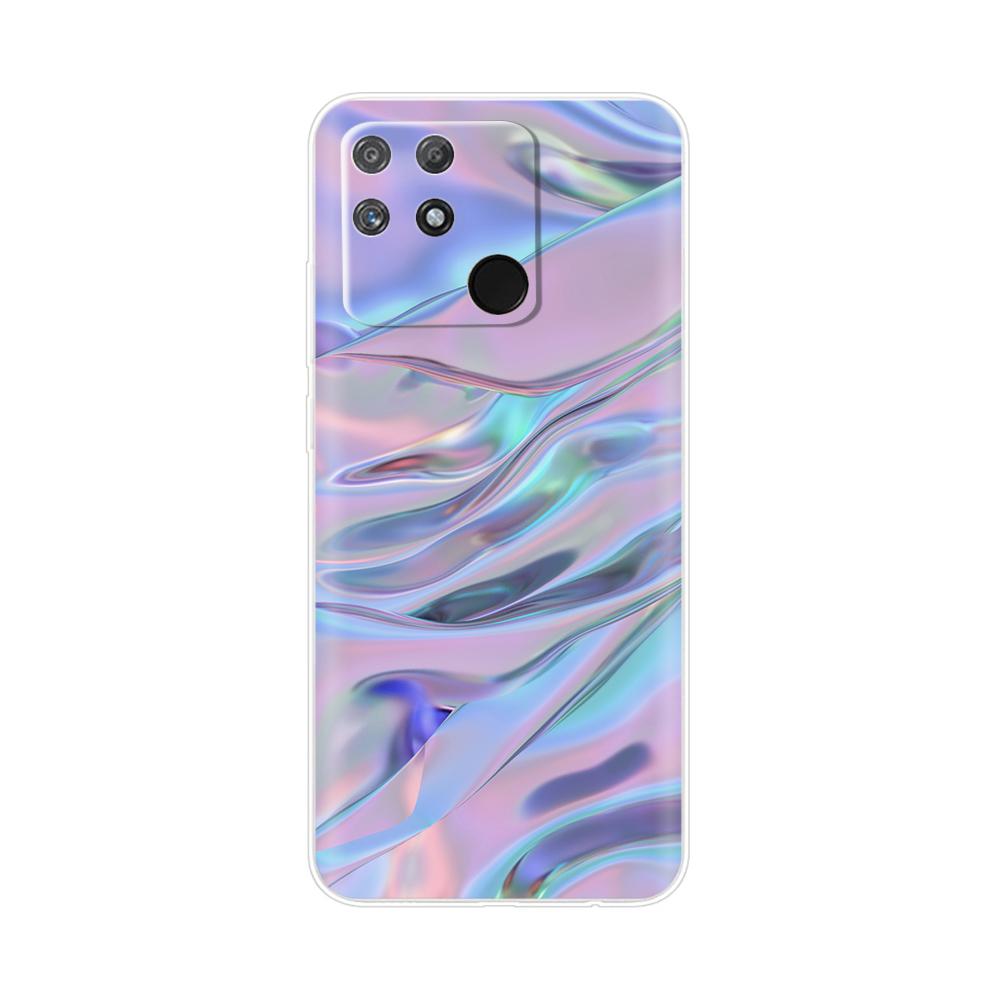 For Realme Narzo 50A Case Narzo50A 50i Cover Clear Silicone Soft TPU Phone Cases For OPPO Realme Narzo 50A Prime RMX3516 Bumper