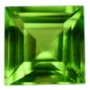 PERIDOT Square Cut Green 8 To 10 Ct   Rare Loose Gemstone Each Ring Size