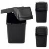 Set of 25L Waste Bins for Waste Sorting with Stickers Buckets