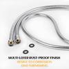 Klabb Shower Hose 96 inches Extra Long Shower Hose Extension Klabb Stainless Steel Shower Head Hose Extra Long Flexible and Durable with Brass Insert
