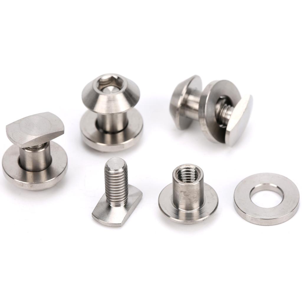 Titanium Alloy Disc Brake Bolt Nut Set for Brompton Folding Bike Modified Accessory J Type