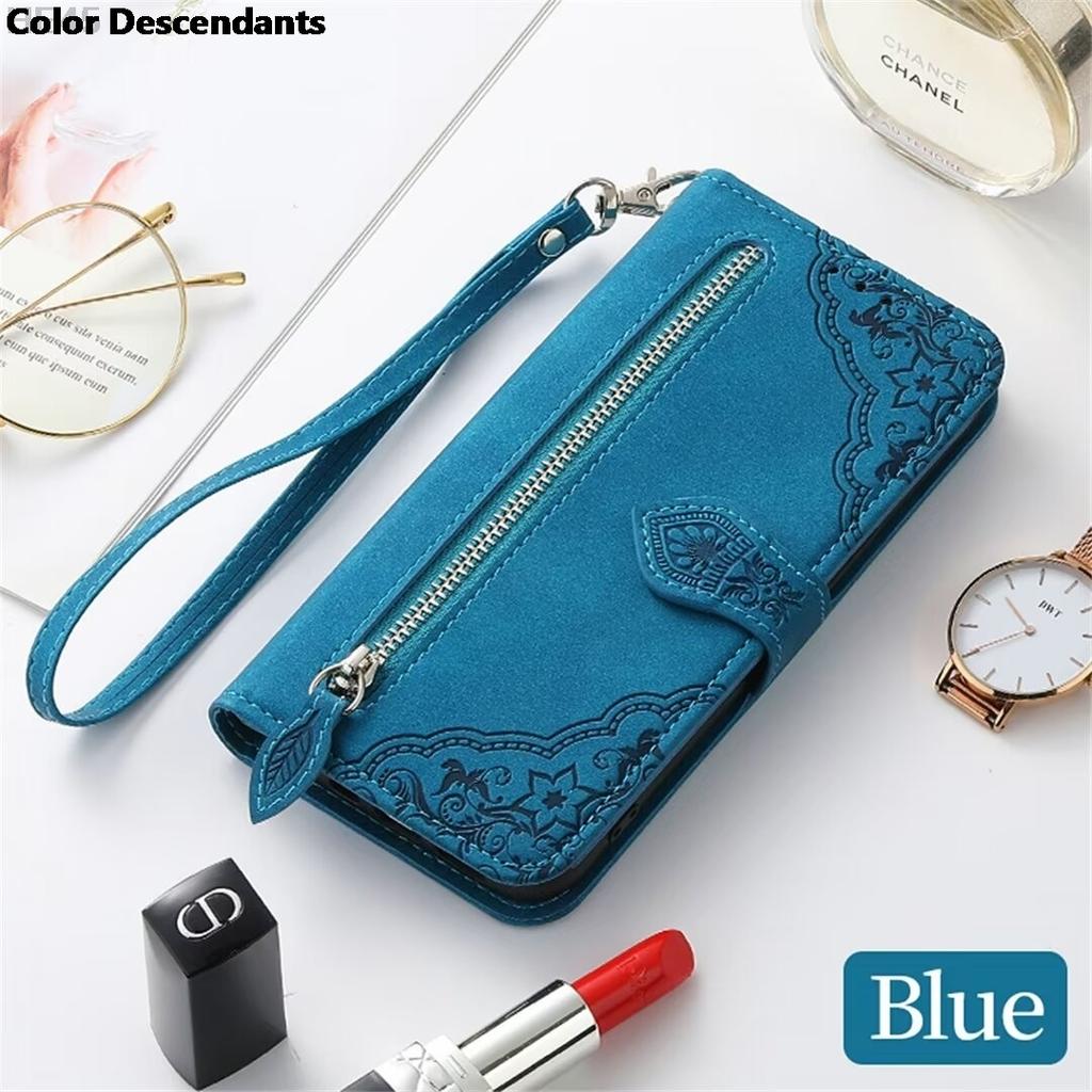 Zipper Leather Wallet Funda for Oukitel C35 2023 Flip Case Multi Card Slot Book Shell Armor Phone for C36 C33 C32 C31 32 33 36