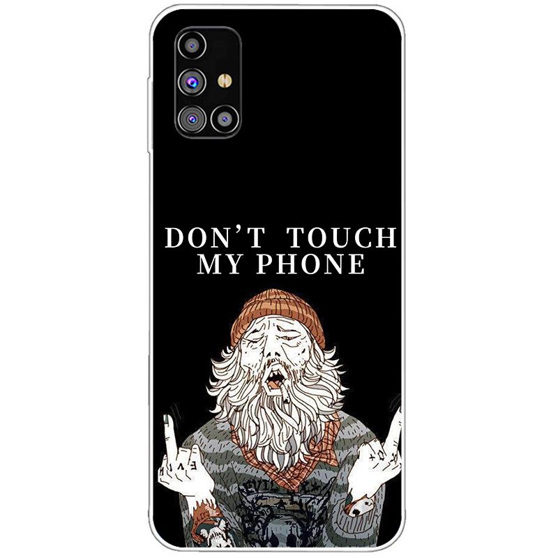 Для Samsung Galaxy A31 A51 A71 чехол силиконовый чехол для телефона чехлы для Samsung A315 A515 A715 мягкие чехлы мультяшный бампер чехол