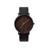 +LUMBER WATCH 1100 Часы с деревянным циферблатом – Эбеновое дерево