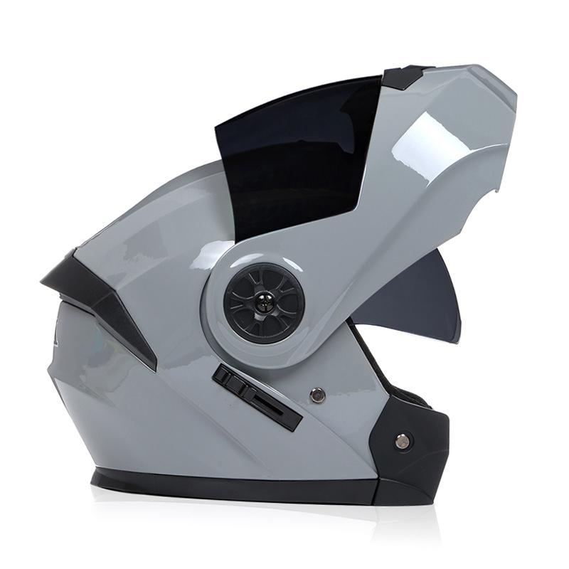 Flip Up Motorcycle Helmet Men Women Safety Downhill Motocross Racing Modular Personalised Full Face Casco Moto DOT Approved