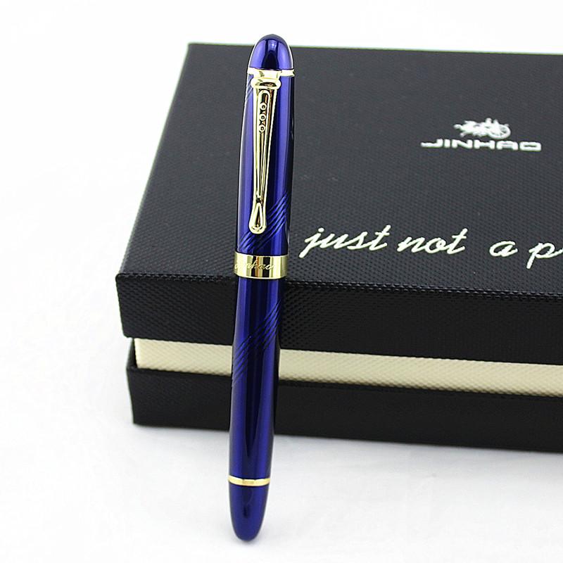 Jinhao X450 Глянцевый Черный 18Kgp 0.7Mm Широкое Перо Перьевая Ручка Jinhao 450 Люкс Бизнес Пурпурный Винный Зеленый Золотой 21 Цвет Выбрать