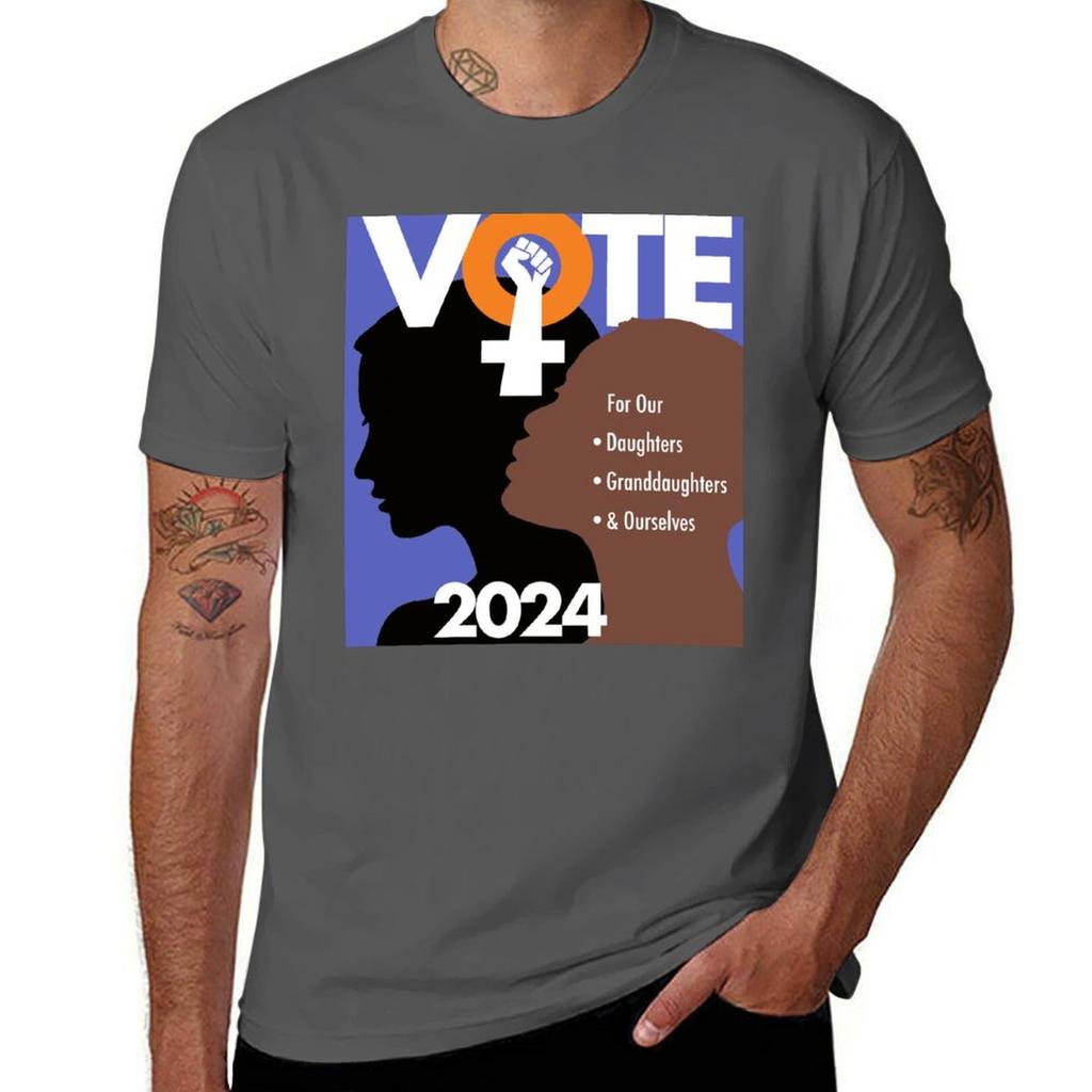 Vote For Our Daughters Granddaughters Ourselves TShirt Minimal Art Print TShirt