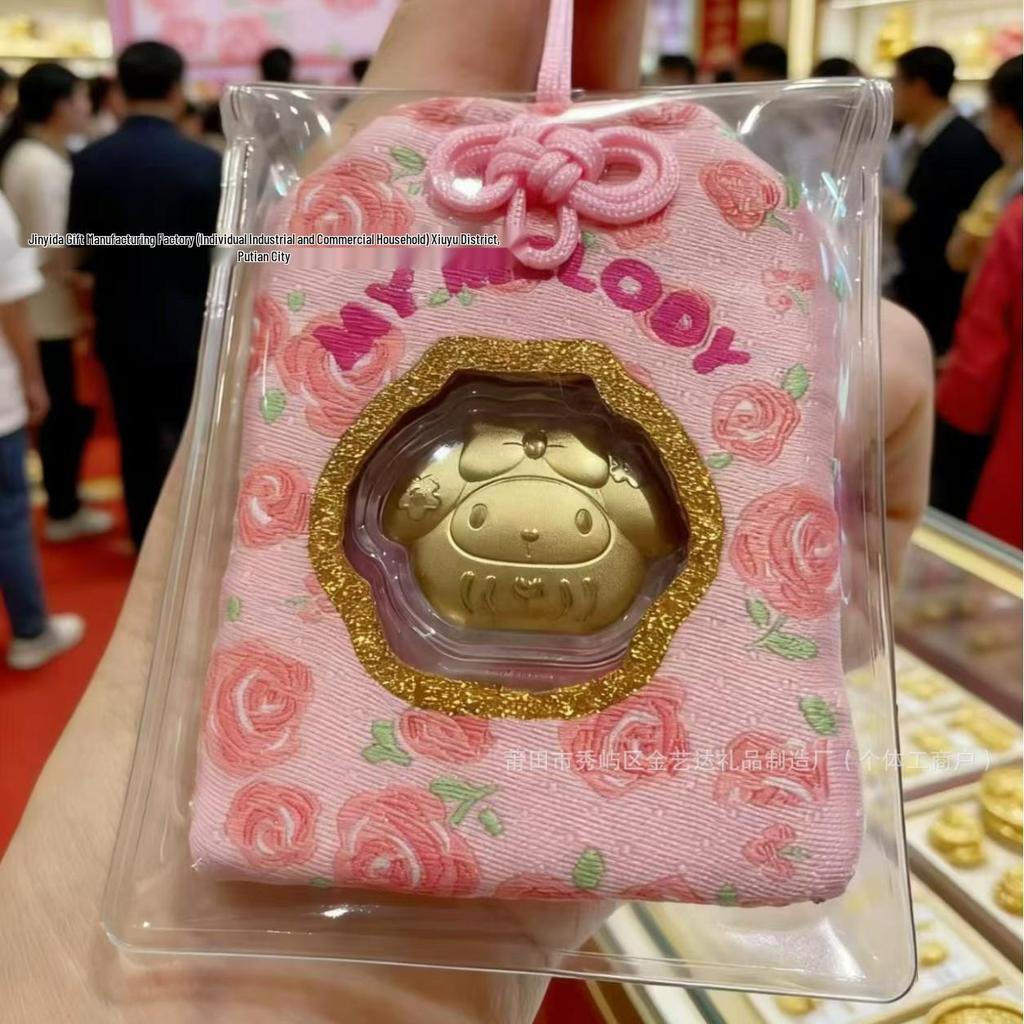 Брелок-амулет Sanrio: Подарок-подвеска на машину или сумку My Melody, Cinnamoroll и Kuromi