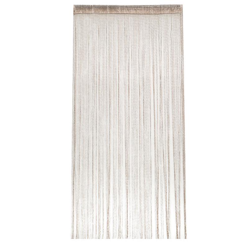 Fashion Household Fly Screen Fringe Tassel Curtain String Sparkle Curtains Room Divider Door Window Decoration Useful