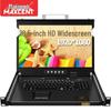 Maisent 4-Port 18.5-inch Rackmount KVM Switch with LCD Display