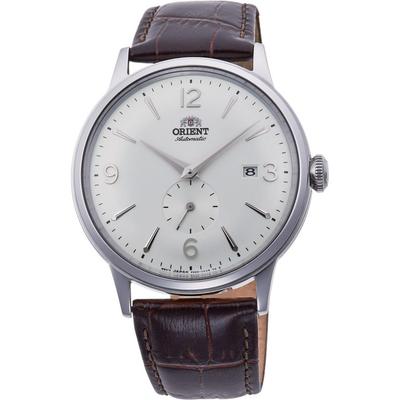 Bambino Dress Watch Men's Small Second Japanese Automatic Stainless Steel Leather Silver
