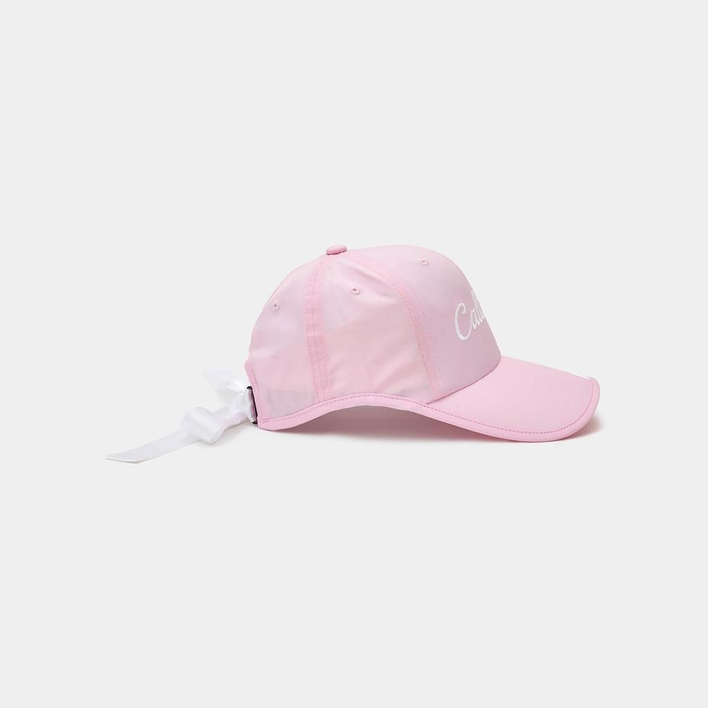 [Callaway] Женская кепка (с лентой, размер регулируемый)  Кепка для гольфа C24191205 1091Розовая
