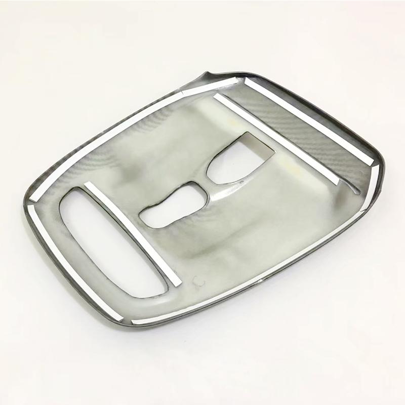 ABS углеродное волокно для Volvo XC60 2018 аксессуары авто передний абажур для чтения рамка панель декоративная крышка отделка автомобиля