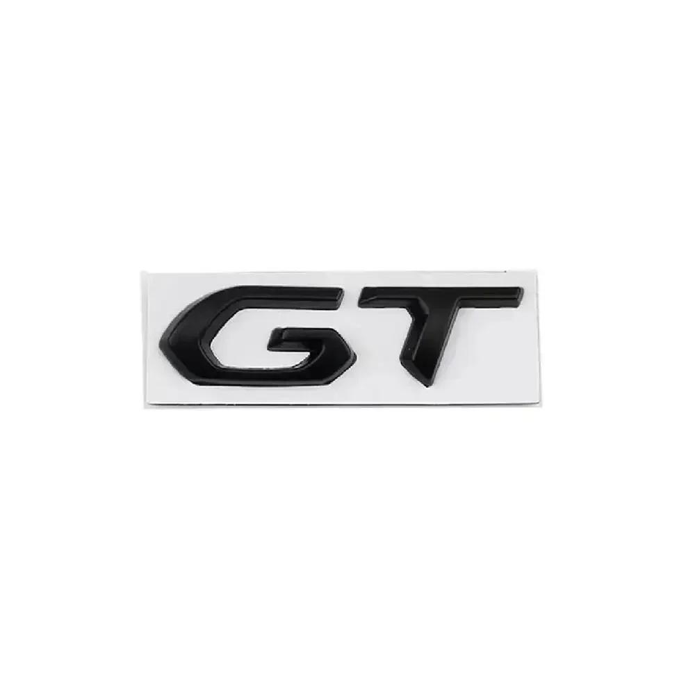Suitable for Kia GT Car 3D Metal Letter Logo Badge Decal Sticker Car Car Trunk Letter Badge Styling Sticker ajh265