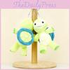 Fashionable Plush Turtle Keychain Adorable 12cm Turtle Bag Charm Cute Turtle Stuffed Animal Key Holder