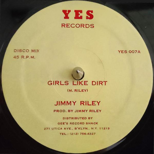 12-дюймовая пластинка JIMMY RILEY Girls Like Dirt Baby I Love You YES007 YES Регги Ска Даб США Б/у