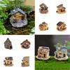 Style Mini 8 Small House Cottages Diy Crafts Figure Ornament Landscape Garden