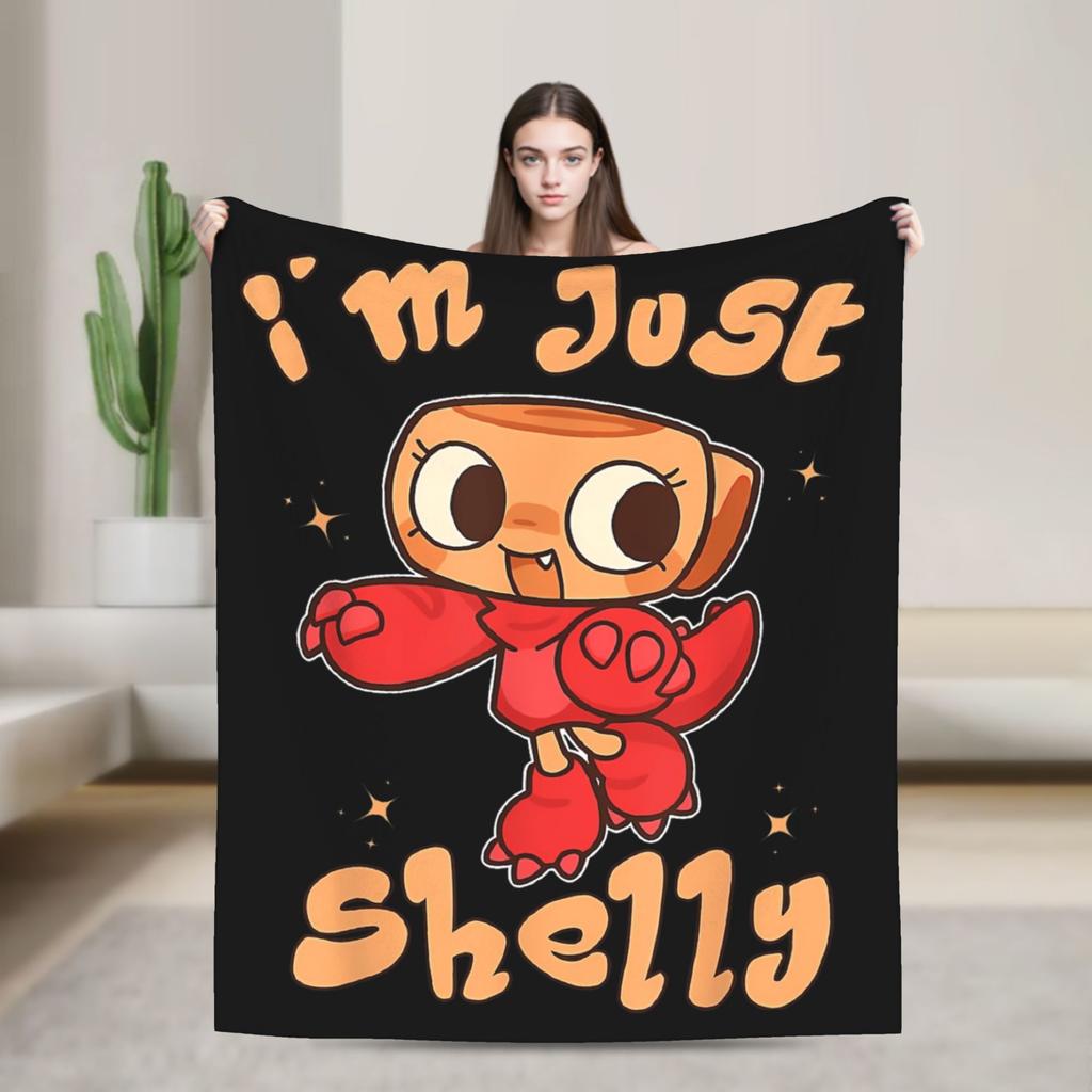 Pebble Dandys World Игровые Одеяла Флис Зима Портативные Легкие Пледы для Постельного Белья Путешествий Плюшевое Тонкое Одеяло