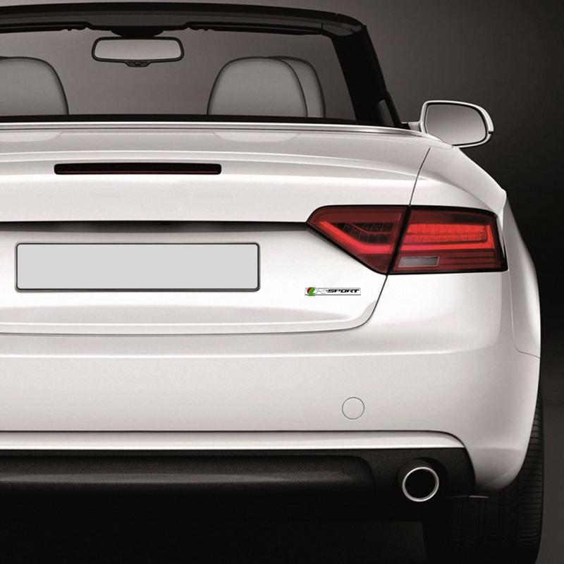 3D Badge R SPORT Design Car Sticker Rear Trunk Body Letters Emblem For Jaguar F -TYPE F-PACE E-PACE I-PACE X-Type Accessory ZZ7