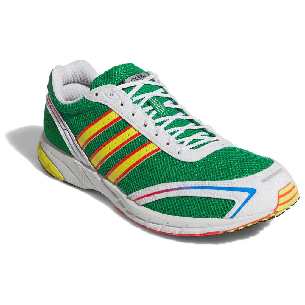 adidas Унисекс кроссовки Adizero Adios OG Зеленый Ярко-Красный Облачно-Белый JI0494