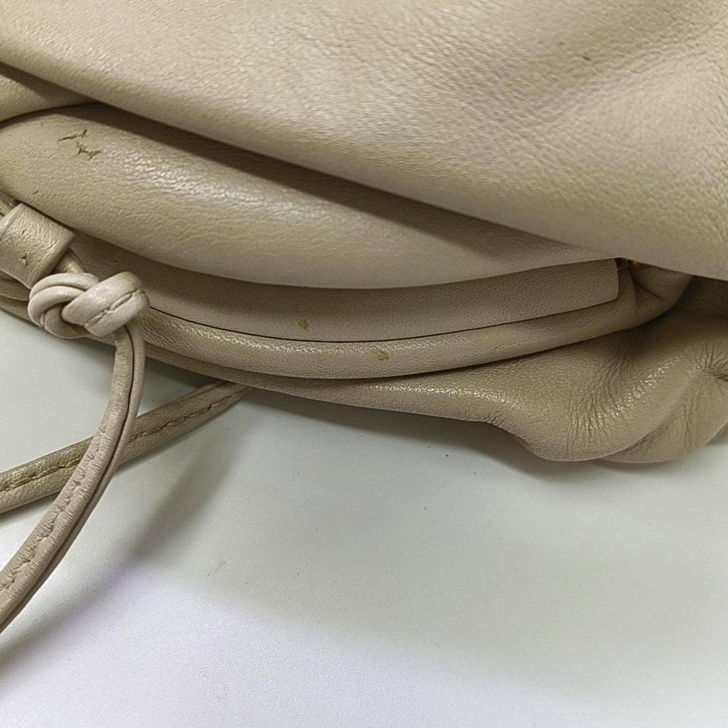 [Pre-Owned] Bottega Veneta The Mini Pouch 'Porridge/Gold' - Good #1AYV08S