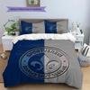 SV Darmstadt 98 Pattern Bedding Quilt Set  Home Decoration  Gift (1 * duvet cover + 2 * pillowcase  without core)