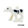 Big Size Building Blocks Animal Accessorie Compatible Duplo Rabbit Fish Bear Chicken Pig Duck Dog Cat Horse Cow Sheep Toys Gifts