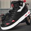 37-46unisex Motorcycle Boots Large Small Skin Anti-slip Anti-collision Motorcycle Boots Men's Sports Shoes