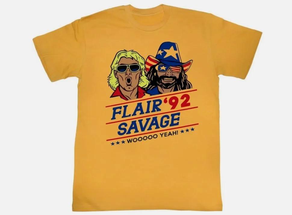 New Ric Flair Gift For Fans Unisex S5xl Shirt Gold