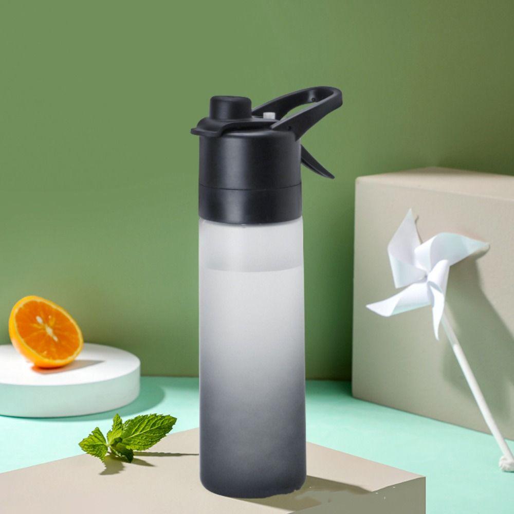 Пластиковый спрей для воды, спортивная бутылка, градиентный цвет, 700 мл, спортивная, фитнес-чашка для воды, матовая, большой емкости, дорожные бутылки для студентов