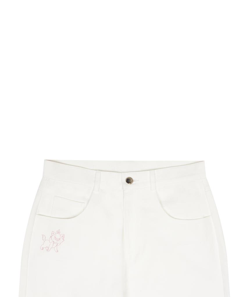 LUVISTRUE [Marie] Cotton Pants(White)