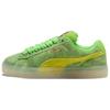 Охотники за привидениями x Suede XL Slimer Мужские кроссовки Зеленый Lime-Smash Теплый белый 399606-01