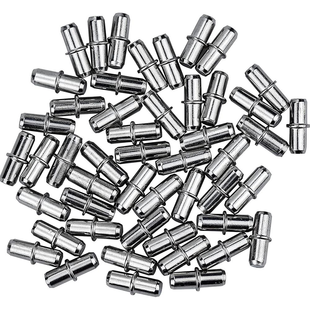 50 шт. опорные штифты для полок, штифты для шкафа, крепежные скобы для шкафа, держатели для мебели, ламинат, опорные штифты, фурнитура