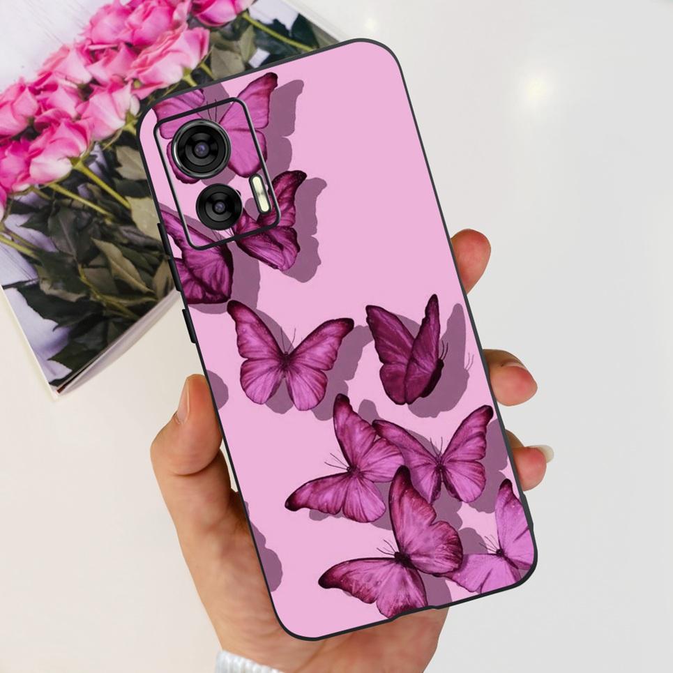 For Motorola Edge 30 Neo / 30Lite / 30Pro 5G 4G Back Cover Cartoon Cool Style Animals Girly Soft TPU Silicone Phone Case Bumper