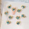 10 шт. Сейлор Мун маникюрные украшения 3D циркон с бриллиантами украшения для ногтей японский металлический циркон красивые аксессуары для ногтей для девочек