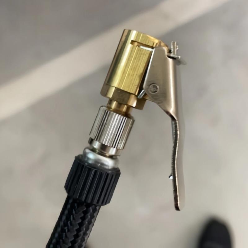 Автомобильный шинный воздушный зажим насос клапан соединитель зажим адаптер автомобильный латунный 8 мм шинный клапан насос