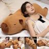 40/60/80cm Stuffed Hugging Body Pillow Giant Long Pillow Cartoon Capybara Plush Toy  Home Decor