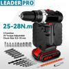 25+3 крутящий момент беспроводной портативный электрический ударный шуруповерт бытовой эффективный деревообрабатывающий инструмент DIY