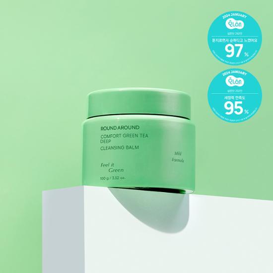 Round Around Comfort Глубокоочищающий бальзам с зеленым чаем 100 г (одиночный предмет/специальный)