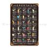 Classic Cocktail Recipes Metal Sign Cinema Home Club Designs Custom Tin Sign Poster