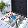 Haaland S Jersey Customize your name rug, office chair cushion, home bedroom living room gift.