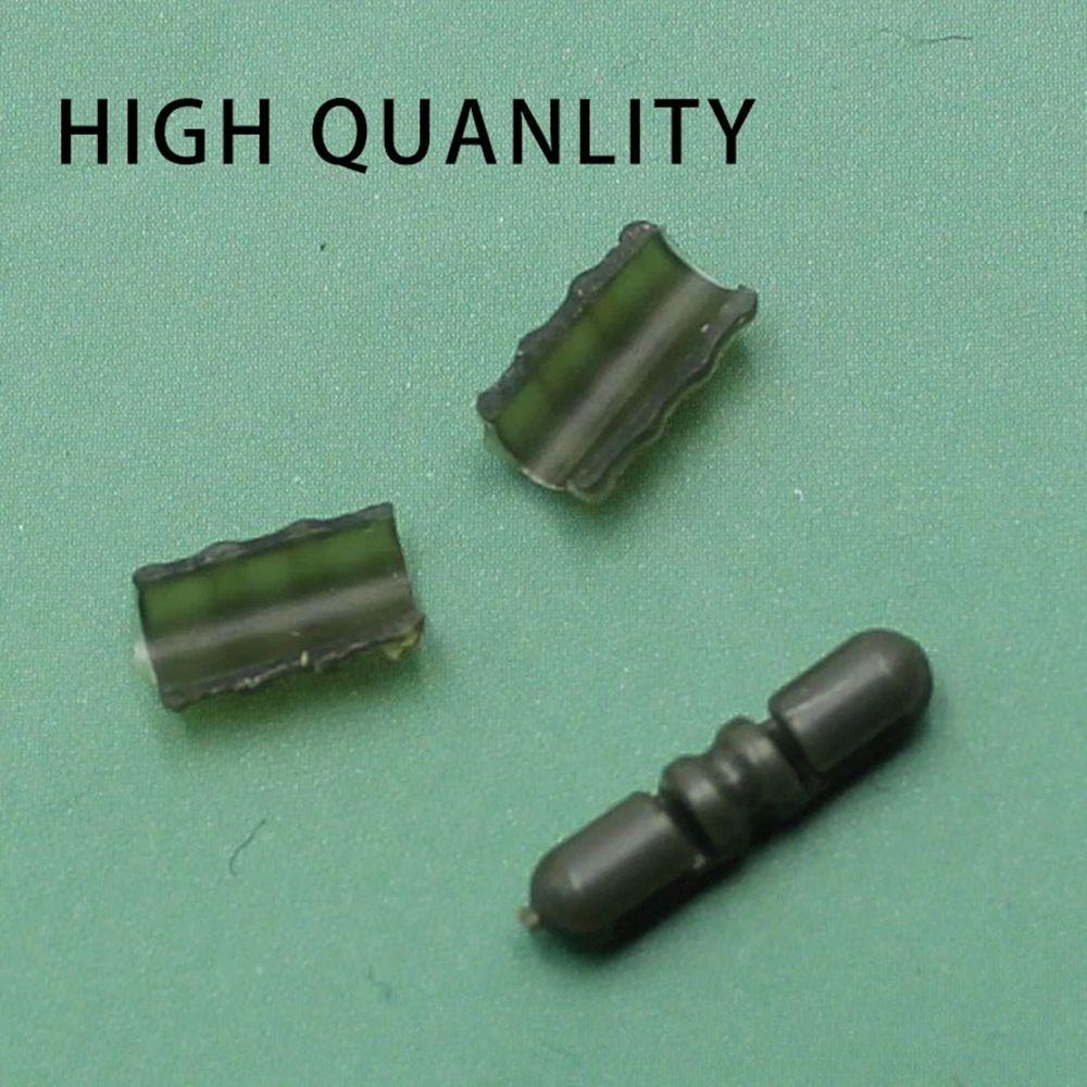 Change Hook Length Terminal Bead Fishing Feeder Line Holder Trough Fishing Rigs Connector Bead