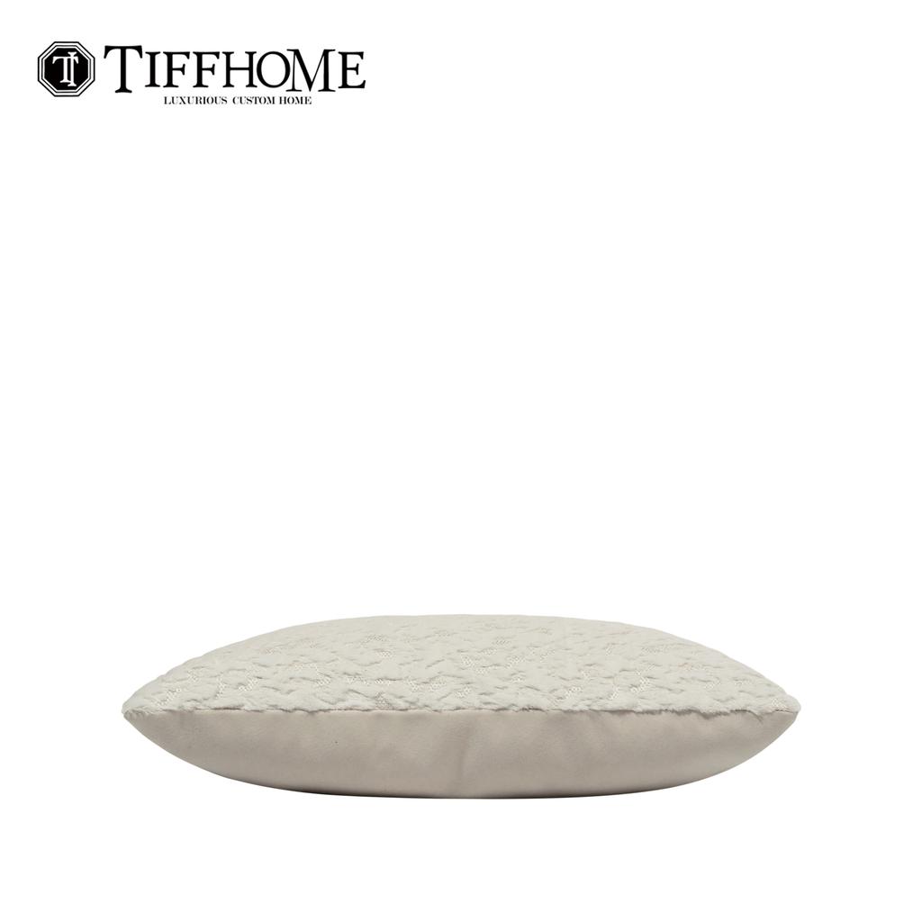 TiffHome Luxury Soft Plush Velvet Lumbar Pillow 3D Wavy Texture Cushion Case Decorative Pillows for Car Seat Office Home Decor