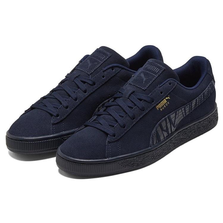 Puma Замшевые Mono Deboss 'Темно-синий Черный' Мужские 384688-02
