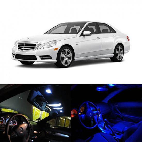 7 x Полный комплект светодиодного освещения салона Для Mercedes W212 E-Class Седан 2010-16