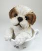 Toyosekiso Animal Object Dog Ornament Shih Tzu 14084