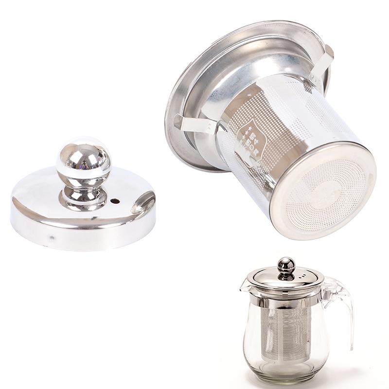 Многоразовое ситечко для чая из нержавеющей стали, сетчатая корзина для заварки, свободный заварочный чайник для листьев чая