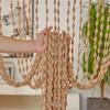1x2 M Door String Curtain Ribbon Thread Fringe Window Panel Room Divider Cute Strip Tassel for Wedding Coffee House Restaurant Parts