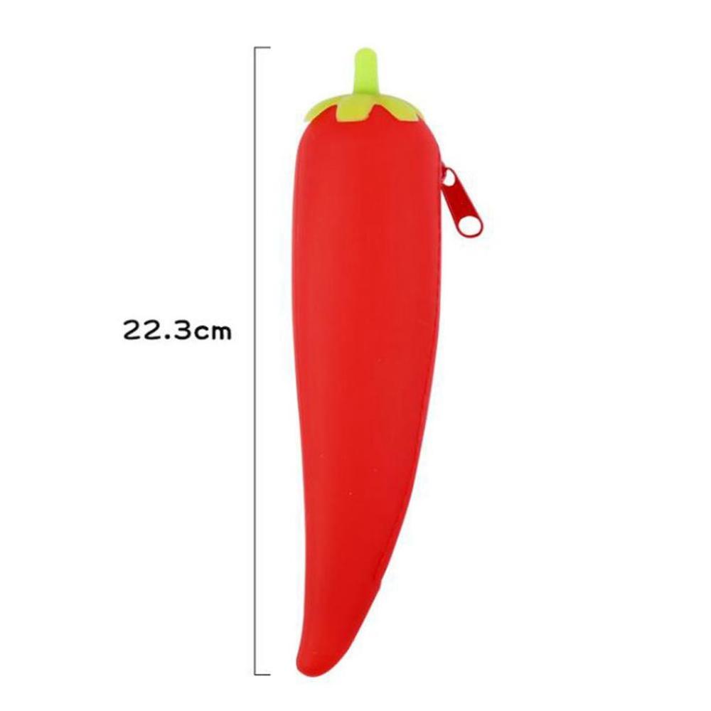 student cute capacity pencil bag pencil case stationery pag vegetables